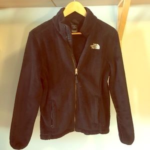The North face Women’s Zipper Fleece in Black